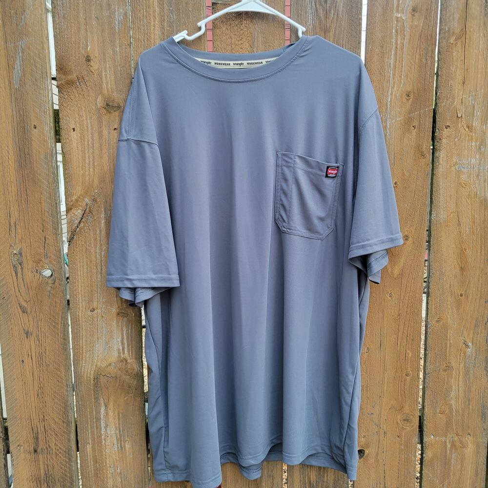 Wrangler Gray Workwear Shirt 3XL - Durable & Comfy